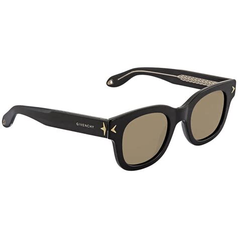 givenchy 7037|Givenchy Brown Square Unisex Sunglasses GV .